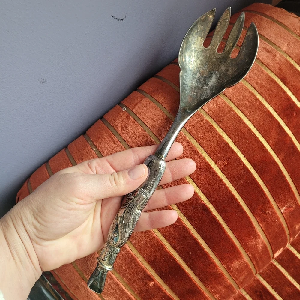 Vintage Decorative Serving Fork